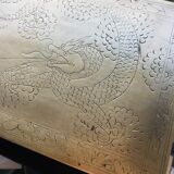 Wooden and brass box, 1950s