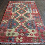 Handmade Persian Qashqai rug 150x89cm
