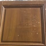 Old large molded door