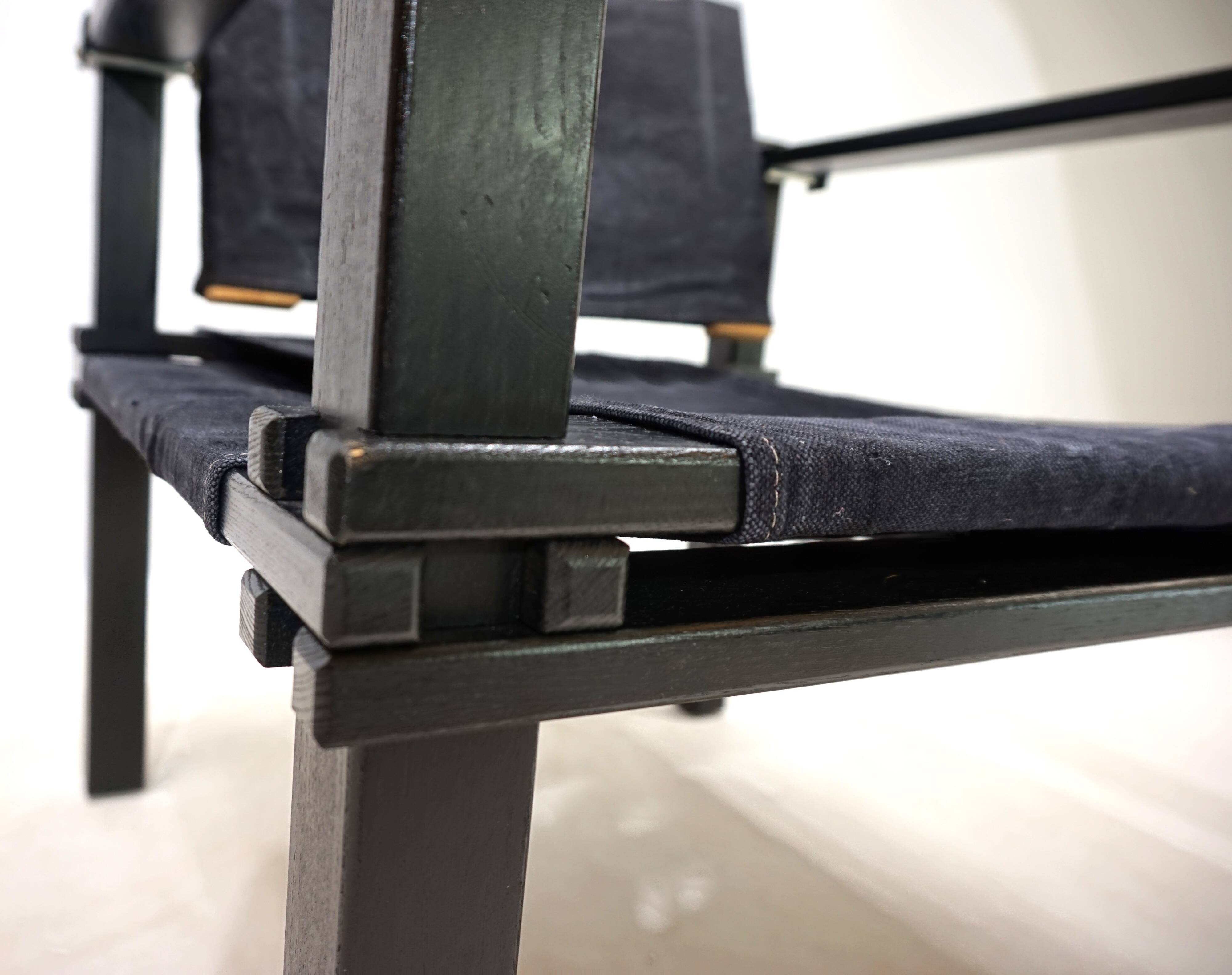Bofinger set of 2 Farmer lounge chairs with table by Gerd Lange, 1960