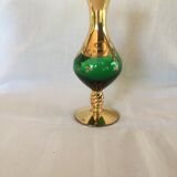 Murano 1960 golden vase with fine gold