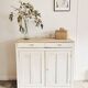 Antique Parisian sideboard in patinated wood