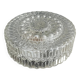 Ceiling light or moulded glass wall light