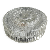 Plafonnier ou applique en verre moulé