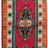 Vintage carpet French Soap 90cm x 176cm 1960s