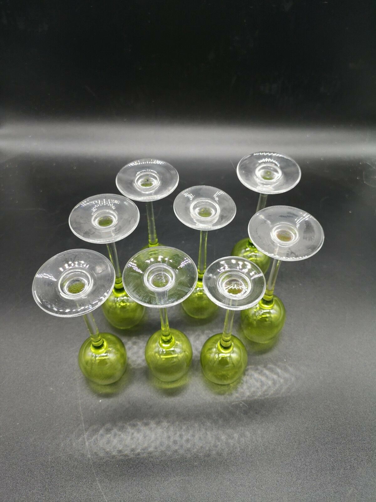 Service de 8 verres liqueur en cristal
