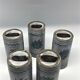 Set of 5 roll vases Alain Maunier Vallauris