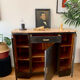 Black art deco cabinet