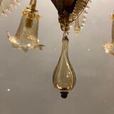 Venetian glass chandelier, 1960s