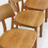 Vintage Danish mid-century dining chairs set of 6