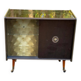 Vintage Prinz illuminated bar cabinet from the 1960s