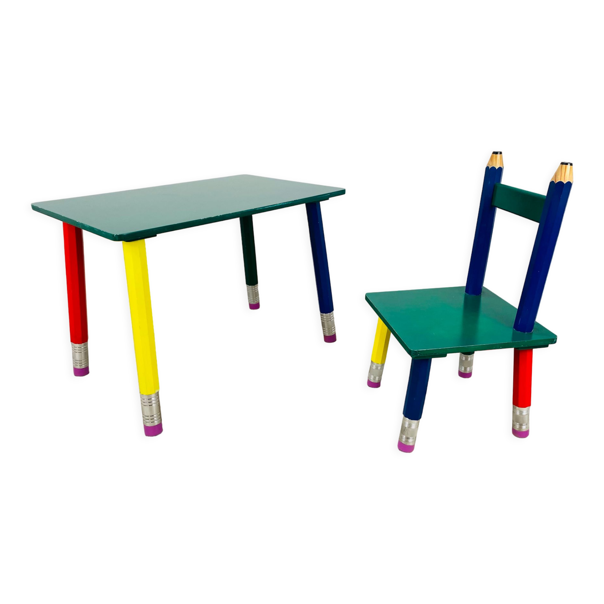 Pierre Sala desk and pencil chair for children