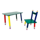 Bureau et chaise crayon Pierre Sala pour enfant