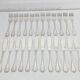 Christofle - 12 Silver-plated Fish Cutlery Sets, Ruban model