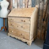 Commode anglaise, scriban rénové