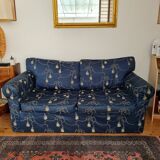 2-seater fabric sofa