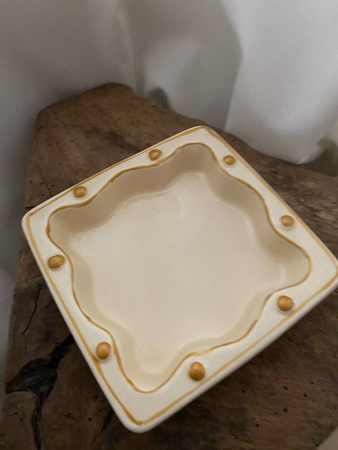 Cendrier esprit memphis baroque 80/90s