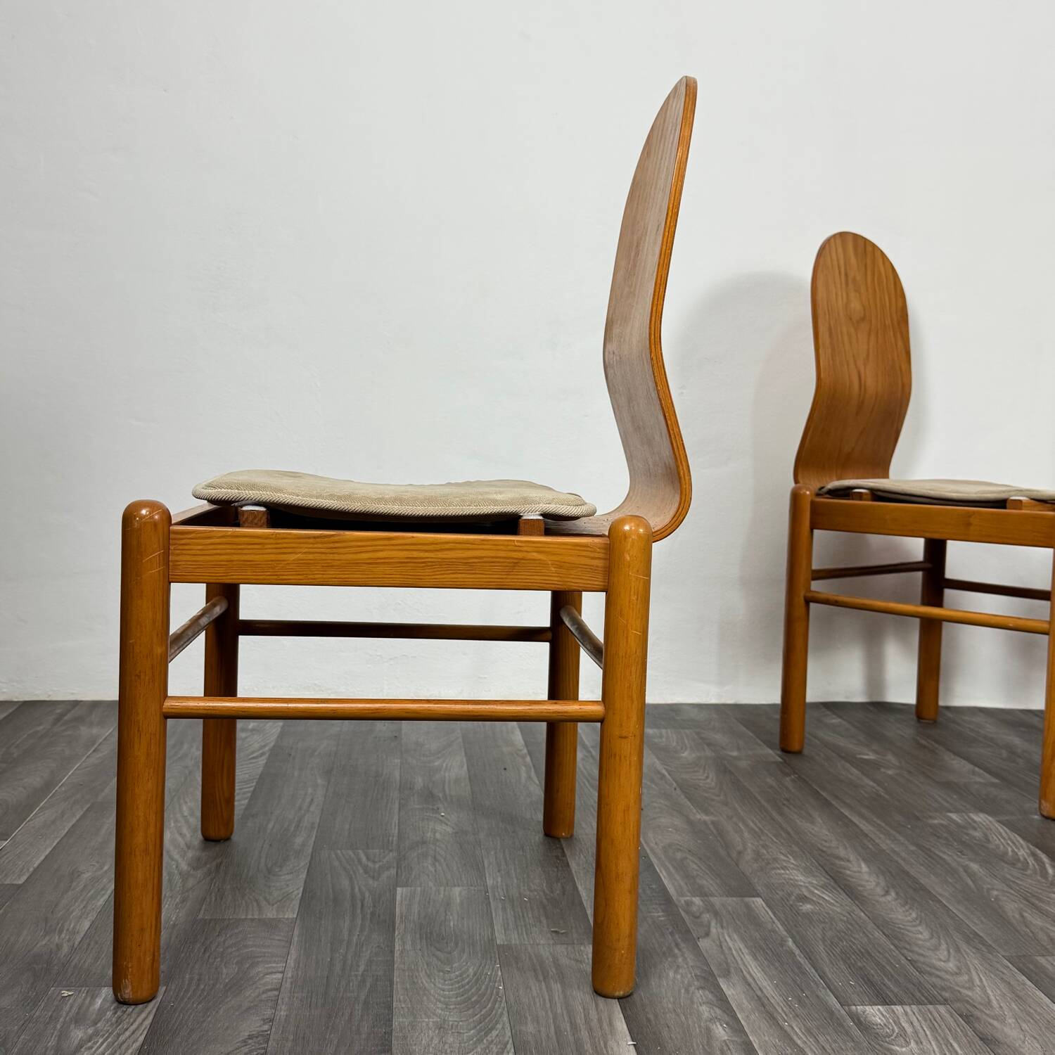 Set Di 4 Sedie Da Pranzo Design Mid Century Scandinavo Anni 70