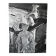 Silver photo Bernard Darot 20th Statue La Force II