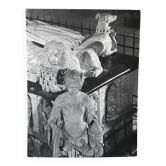 Photo argentique Bernard Darot XXe Statue La Force II