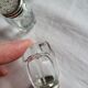 3 Antique Salt Cellars Silver Cork Crab Mark