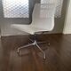 Chaise pivotante EA 107 en chrome et maille d’air par Charles & Ray Eames pour Vitra 2001