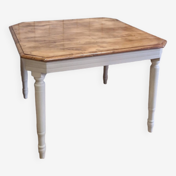 Old square table