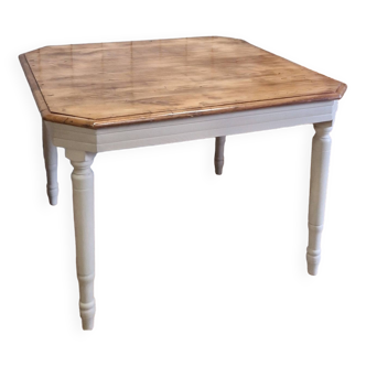 Old square table