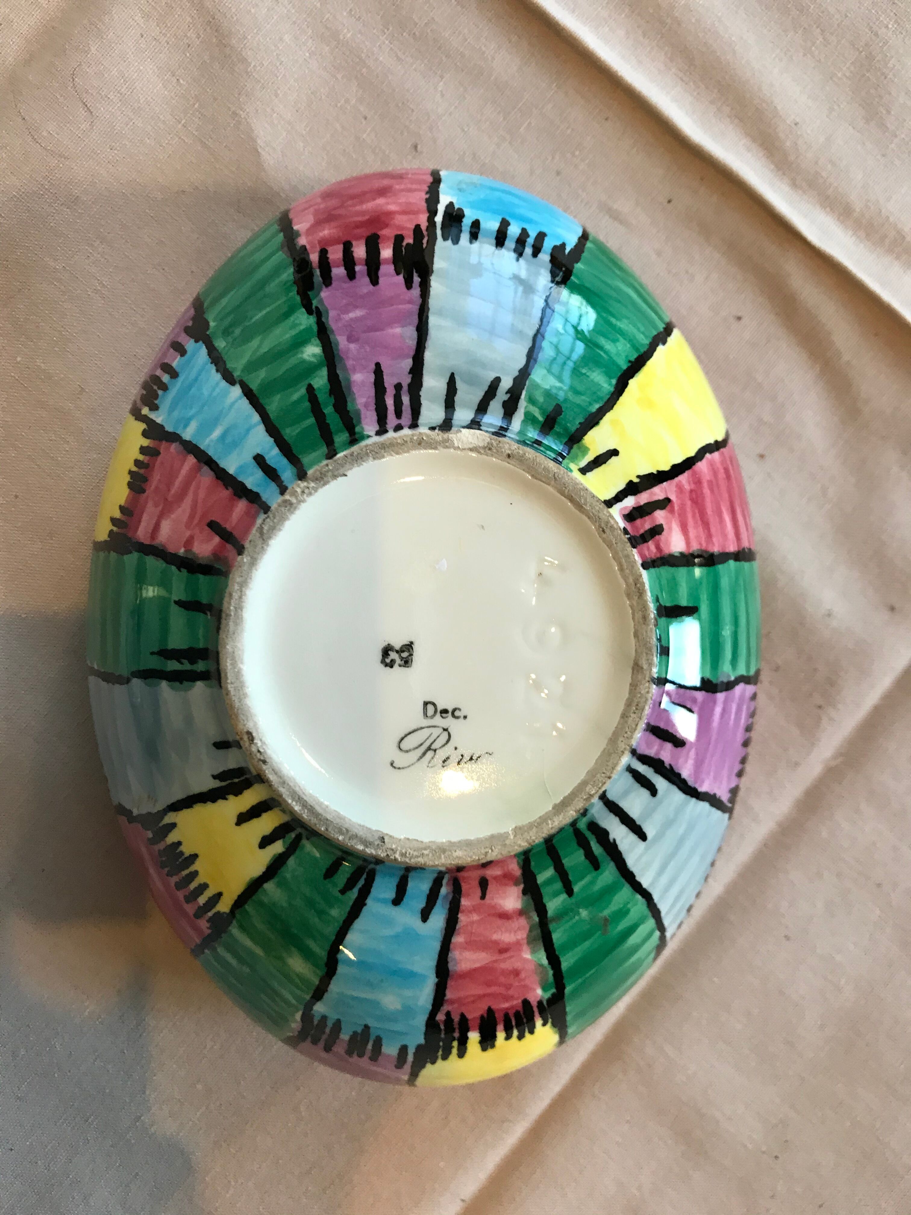 Vintage earthenware bowl