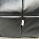 ‘80s vintage leather Kashima 1-seater + ottoman by Michel Ducaroy for Ligne Roset
