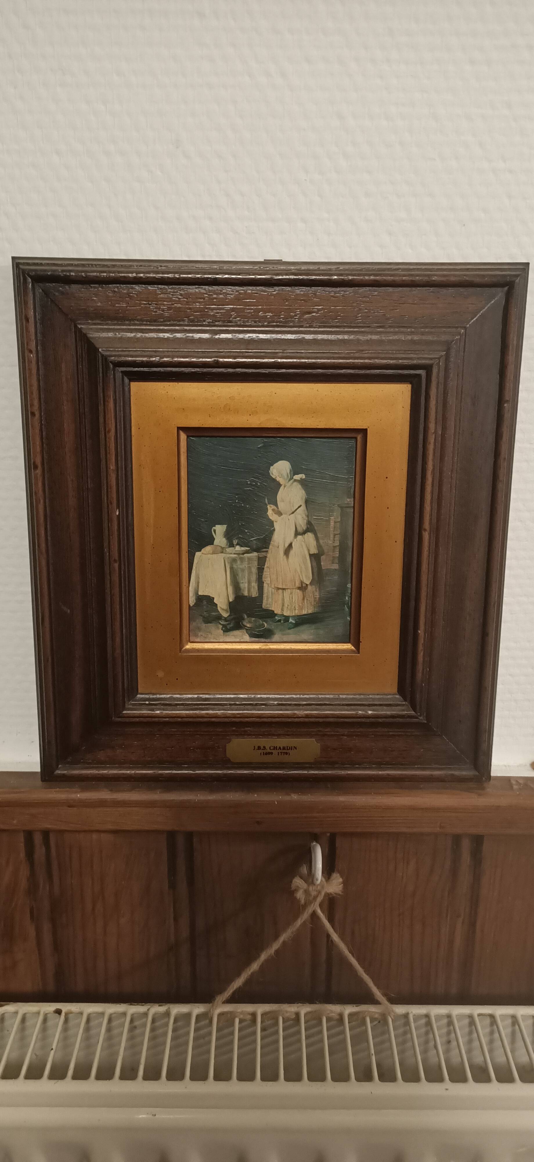 Set of 6 framed reproductions, late 19th - early 20th century.