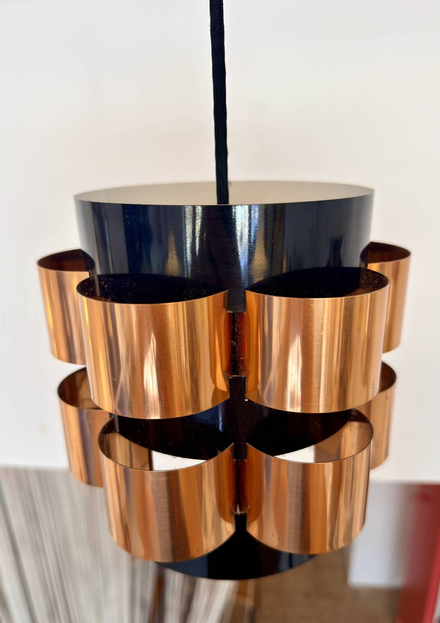 Suspension by Werner Schou for Coronell Elektro, Denmark, 1960s