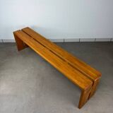 Charlotte Perriand bench for Les Arcs