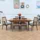 4 chaises et 2 fauteuils Gplan vintage en teck