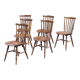 Set de 6 chaises de bistrot Baumann vintage des années 60