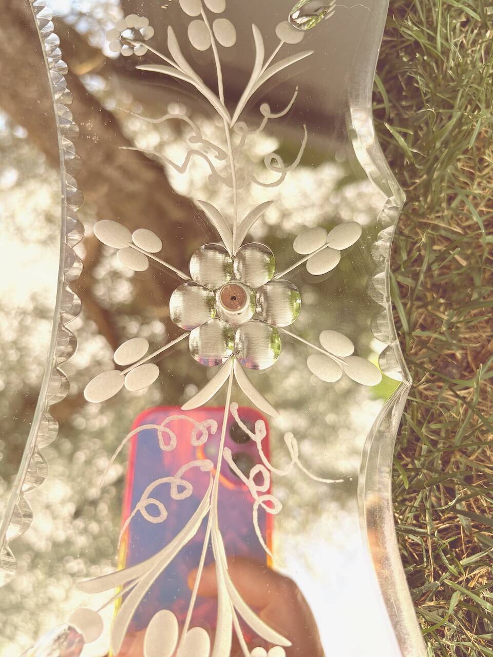 Ancient Venetian mirror