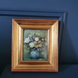 Petit cadre bouquet de fleurs procédé cadem
