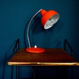 70s desk lamp orange
