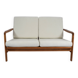 Scandinavian 2-seater Sofa, creme