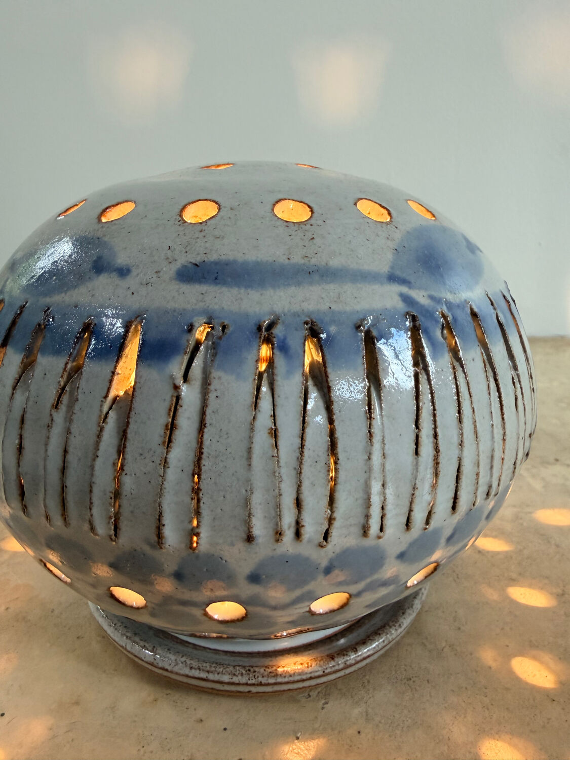 Lampe veilleuse céramique