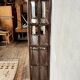 Vintage rattan bookcase shelf