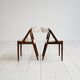 Set of 8 model "31" chairs by Kai Kristiansen for Schou Andersen Møbelfabri