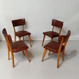 Set of 4 vintage chairs