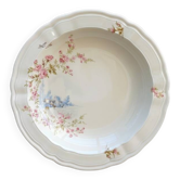 Grand bol Art déco peint à la main de Limoges