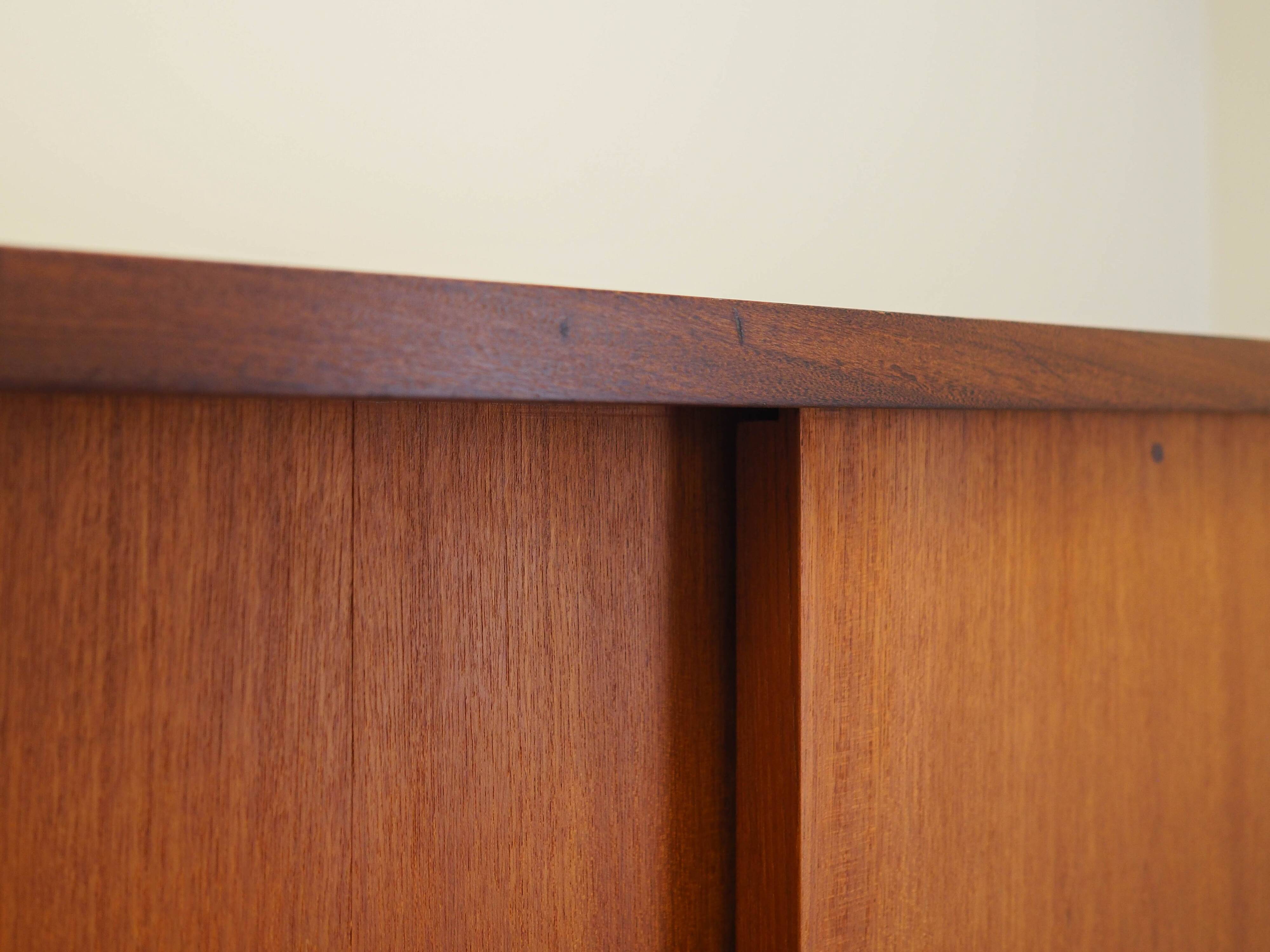 Teak wardrobe, Danish design, 1960s, manufacturer: Denmark