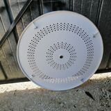 Garden furniture in white metal
