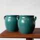 Paire de pots vintage par Höganäs Keramik