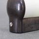 Czechoslovak Art Deco Bakelite Tubular Wall Light with Milk Glass, 1940s
