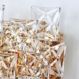 1 of 2 Superb Extra Large Crystal Wall Sconce by Kinkeldey, Germany, 1970s
