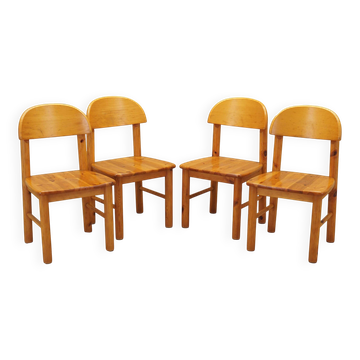 Set of four chairs, Scandinavian design, 1960s, designer: Rainer Daumiller,